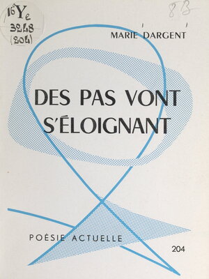 cover image of Des pas vont s'éloignant